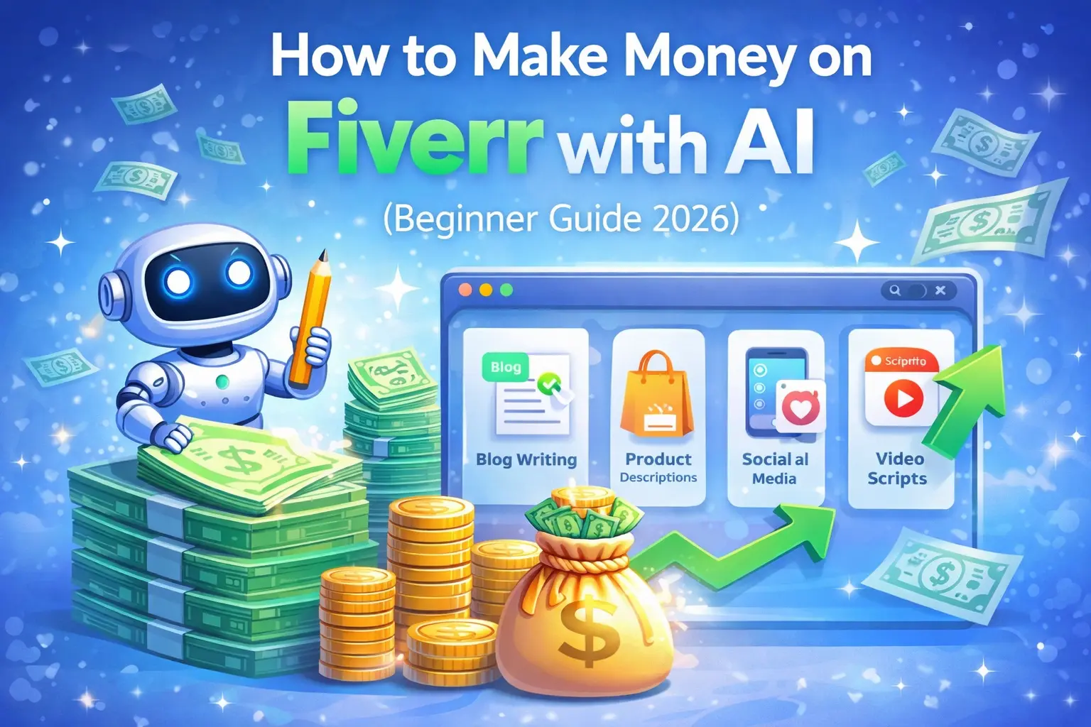 make money on Fiverr with AI 2026